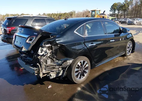 2017 Nissan Sentra Sr из США, поврежденный, VIN 3N1AB7AP0HY363986